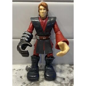 ANAKIN SKYWALKER Red STAR WARS JEDI FORCE 6" ACTION FIGURE PLAYSKOOL